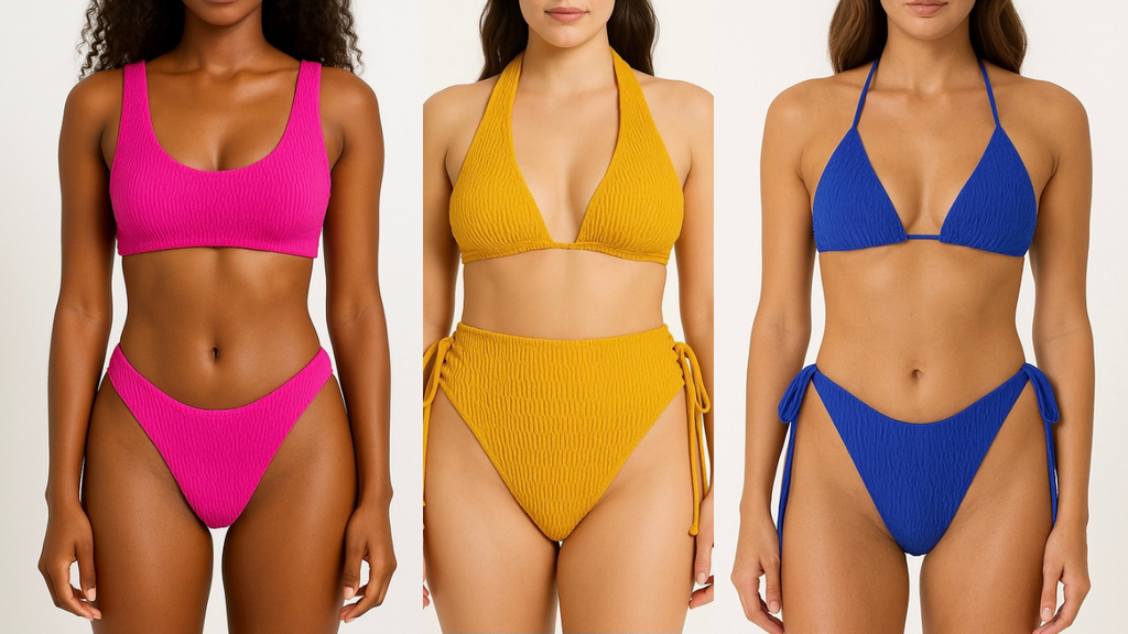 "Ready To Ship" Shirred Swimwear Collection: Handmade in Bali, Born from Healing